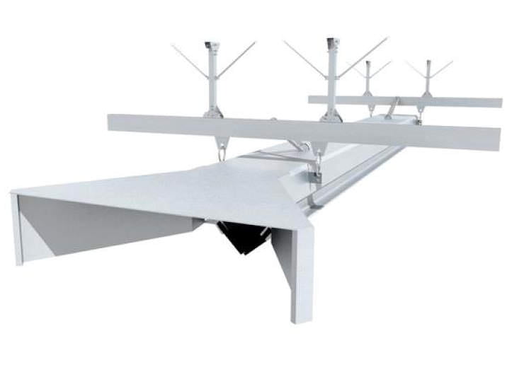 Vertical Sliding Rails Emergency Vehicle Extraction Vertical